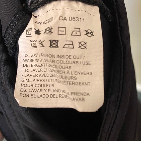 Puma Ladies Solid Knit Black Golf Skirt w/ Built-in Shorts size M - Picture 8 of 9